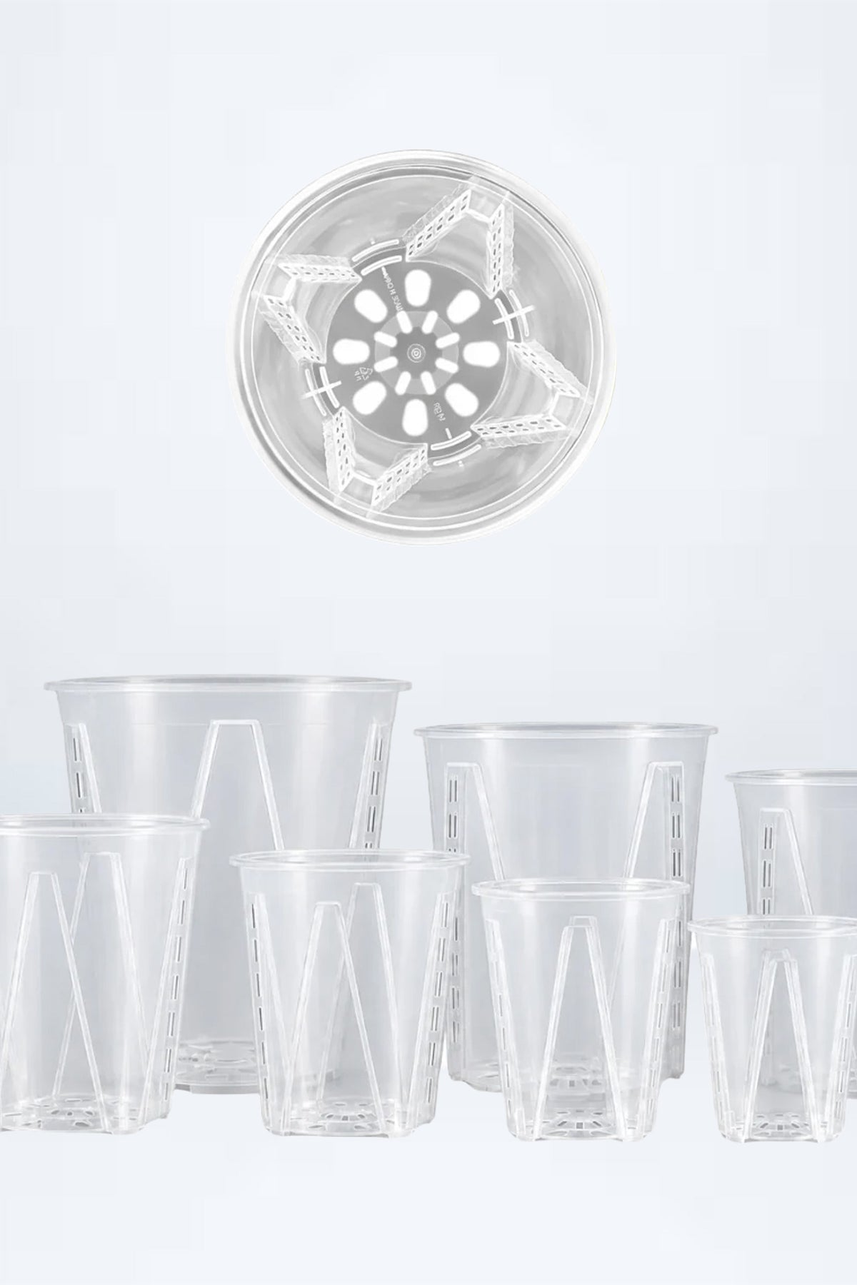 Pots Aroid Transparents